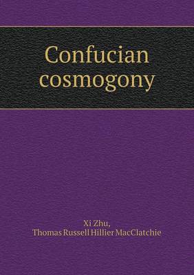 Book cover for Confucian cosmogony