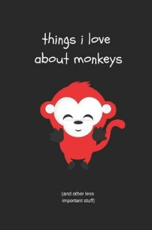 Cover of Things I Love about Monkeys