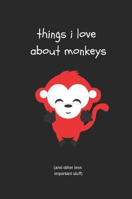 Book cover for Things I Love about Monkeys