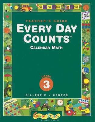 Book cover for Every Day Counts, Grade 3, Calendar Math