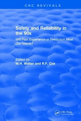 Book cover for Revival: Safety and Reliability in the 90s (1990)