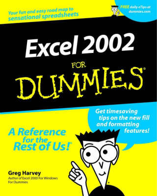 Book cover for Excel 2002 For Dummies