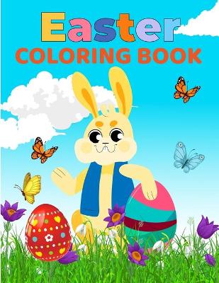 Book cover for Easter Coloring Book for Kids