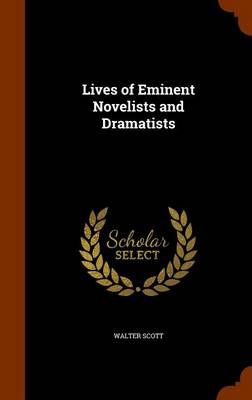 Book cover for Lives of Eminent Novelists and Dramatists
