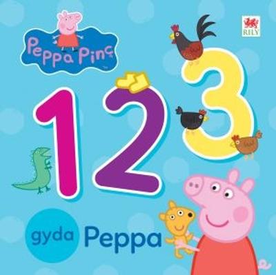 Book cover for Peppa Pinc: 1 2 3 gyda Peppa