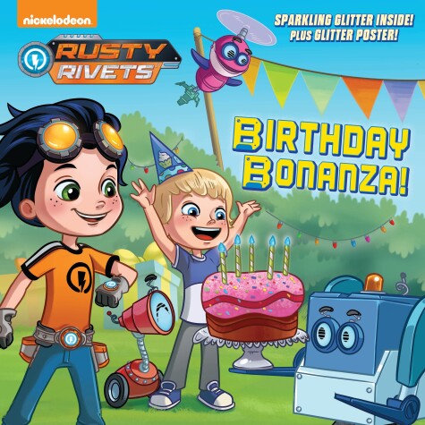 Book cover for Birthday Bonanza! (Rusty Rivets)