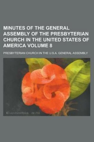 Cover of Minutes of the General Assembly of the Presbyterian Church in the United States of America (1851)