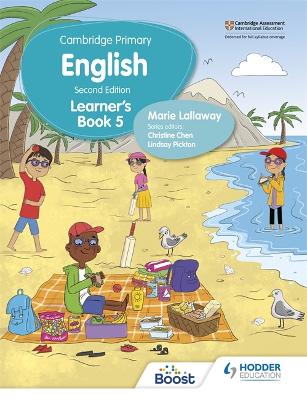 Book cover for Cambridge Primary English Learner's Book 5 Second Edition