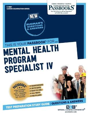 Book cover for Mental Health Program Specialist IV