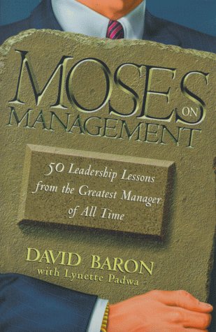 Book cover for Moses on Management