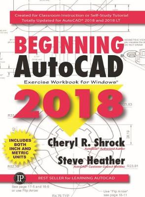 Book cover for Beginning AutoCAD Exercise Workbook 2018