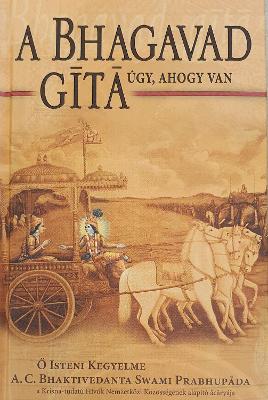 Book cover for Bhagavad-Gita Ugy, Ahogy Van [Hungarian language]