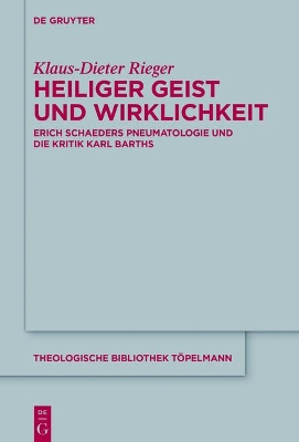 Cover of Heiliger Geist Und Wirklichkeit