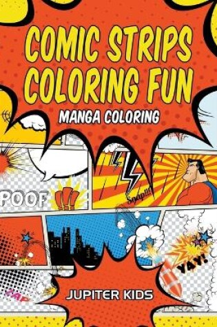 Cover of Comic Strips Coloring Fun