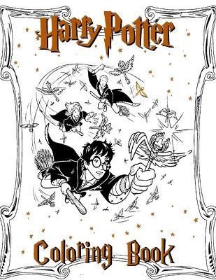 Cover of Harry Pótter Coloring Book