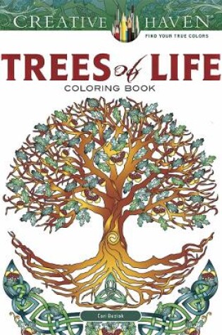 Cover of Creative Haven Trees of Life Coloring Book