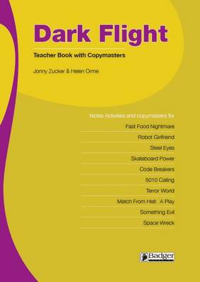 Book cover for Dark Flight Teacher Book & CD