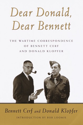 Book cover for Dear Donald, Dear Bennett