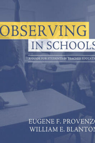 Cover of Observing in Schools