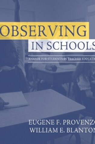 Cover of Observing in Schools