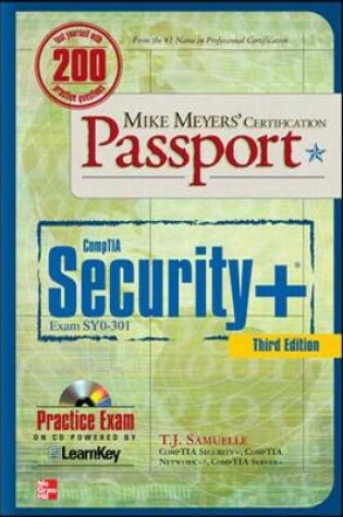 Cover of Mike Meyers' CompTIA Security+ Certification Passport, Third Edition (Exam SY0-301)