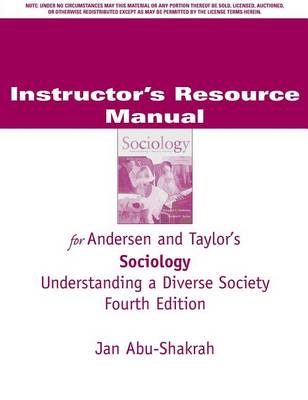 Book cover for IRM Sociology 4e