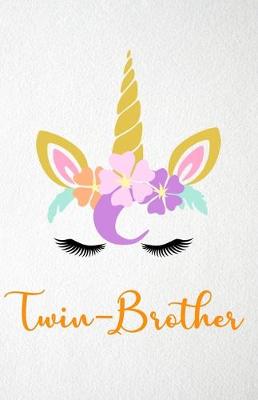 Book cover for Twin-Brother A5 Lined Notebook 110 Pages