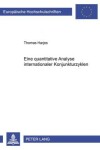 Book cover for Eine Quantitative Analyse Internationaler Konjunkturzyklen