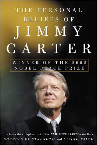 Book cover for The Personal Beliefs of Jimmy Carter