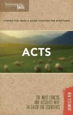 Book cover for Shepherd's Notes: Acts