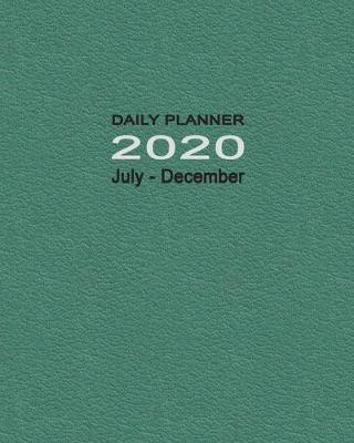 Book cover for Daily Planner 2020 July-December