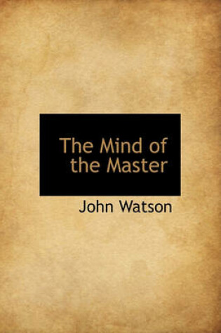 Cover of The Mind of the Master