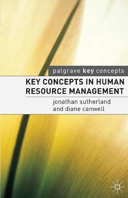 Book cover for Key Concepts in Human Resource Management
