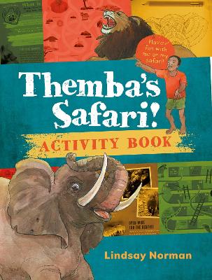 Book cover for Themba’s Safari! Activity Book