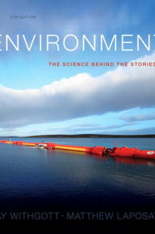 Cover of Environment, plus MasteringEnvironmentalScience with Pearson eText