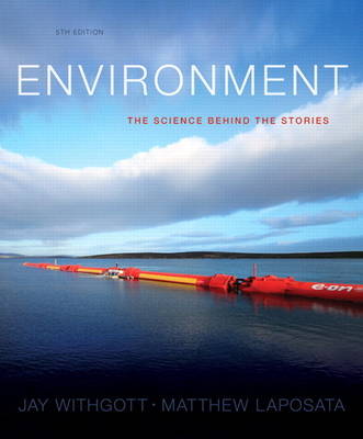 Book cover for Environment, plus MasteringEnvironmentalScience with Pearson eText