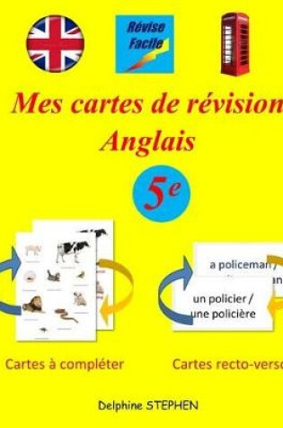 Cover of Mes cartes de révision Anglais 5e