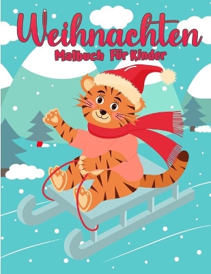 Book cover for Weihnachtsfarbbuch f�r Kinder