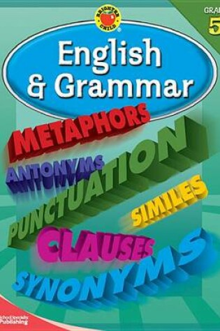 Cover of English & Grammar, Grade 5