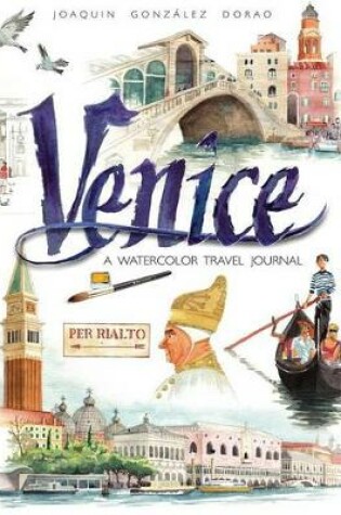 Cover of Venice watercolor travel journal