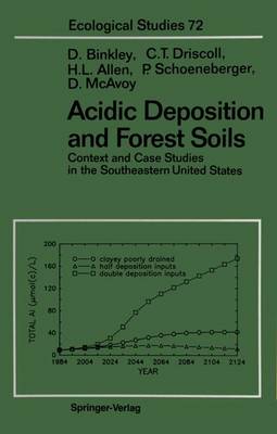Cover of Acidic Deposition and Forest Soils