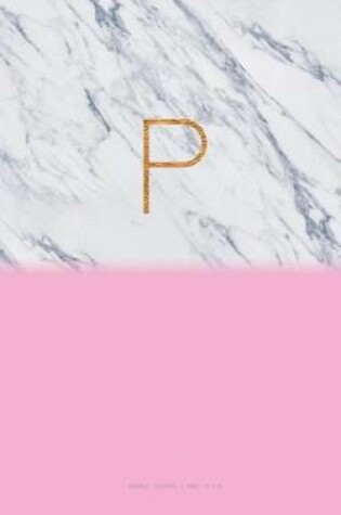 Cover of P - Marble Journal Pink 5 X 8