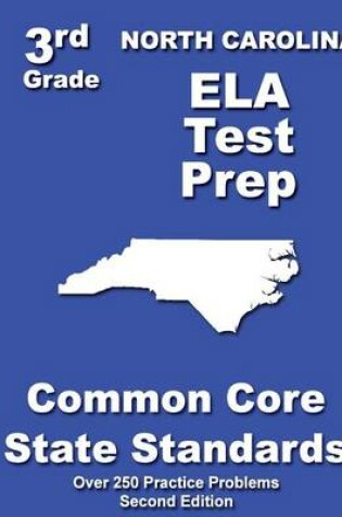 Cover of North Carolina 3rd Grade ELA Test Prep