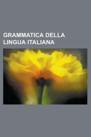 Cover of Grammatica Della Lingua Italiana