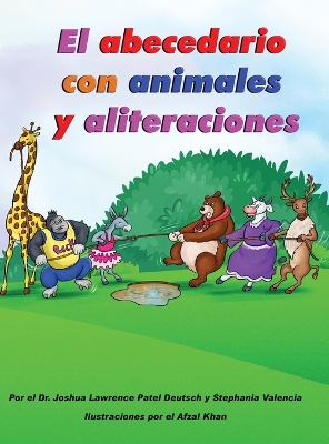 Book cover for El abecedario con animales y aliteraciones