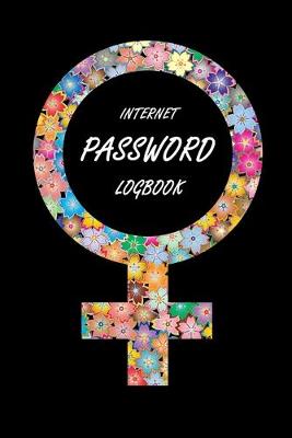 Book cover for Internet Password logbook