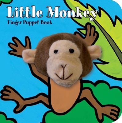 Book cover for Little Monkey: Finger Puppet Book