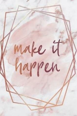 Cover of Make It Happen Notebook