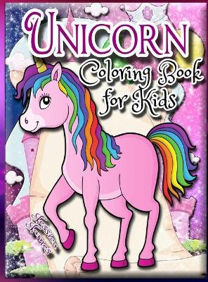 Book cover for Unicorn Coloring Book for Kids