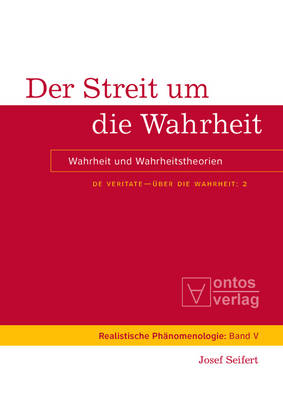 Cover of Der Streit Um Die Wahrheit